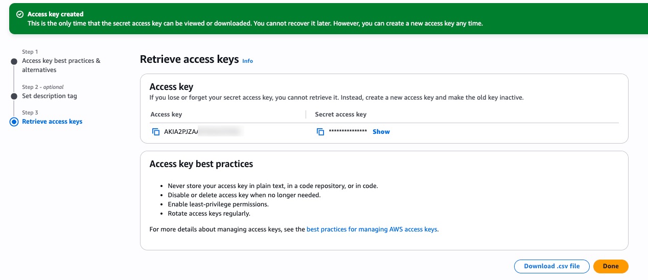 screenshot of selecting CLI