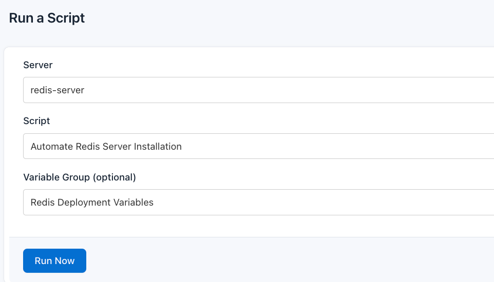 Screenshot of creating a new runlog
