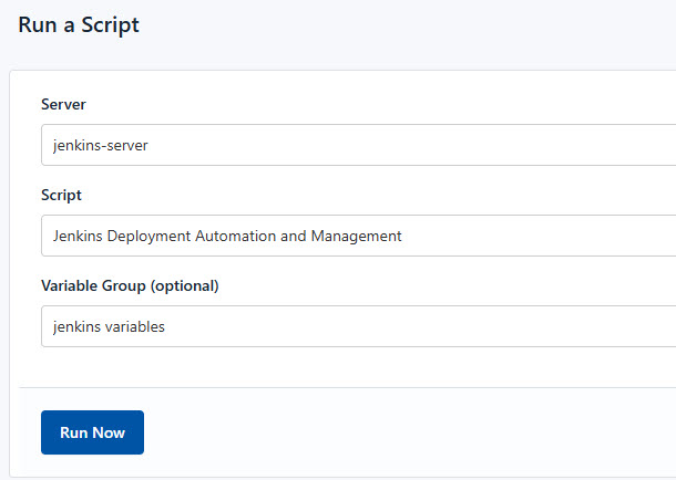Screenshot of creating a new runlog