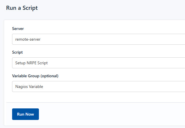 Screenshot of creating a new runlog