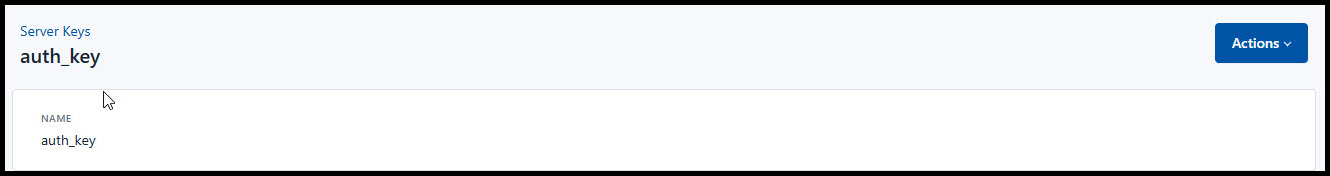 Screenshot for showing the added SSH key